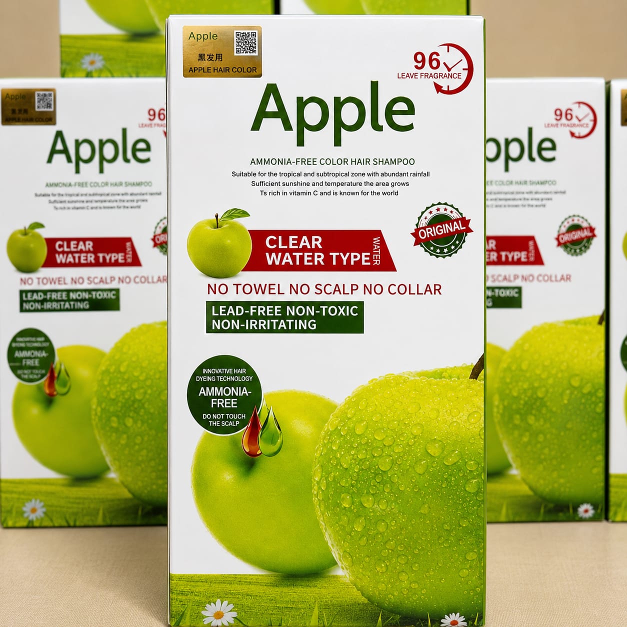 Apple Hair Color | Original | Ammonia-Free | 2x 500ML