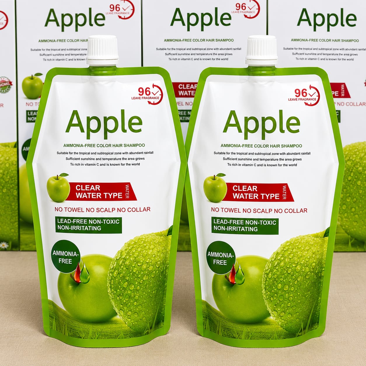 Apple Hair Color | Original | Ammonia-Free | 2x 500ML