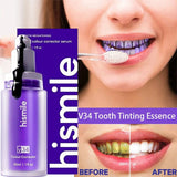 HISMILE V34 COLOUR CORRECTOR SERUM – INSTANT TEETH BRIGHTENING SERUM (30ML)